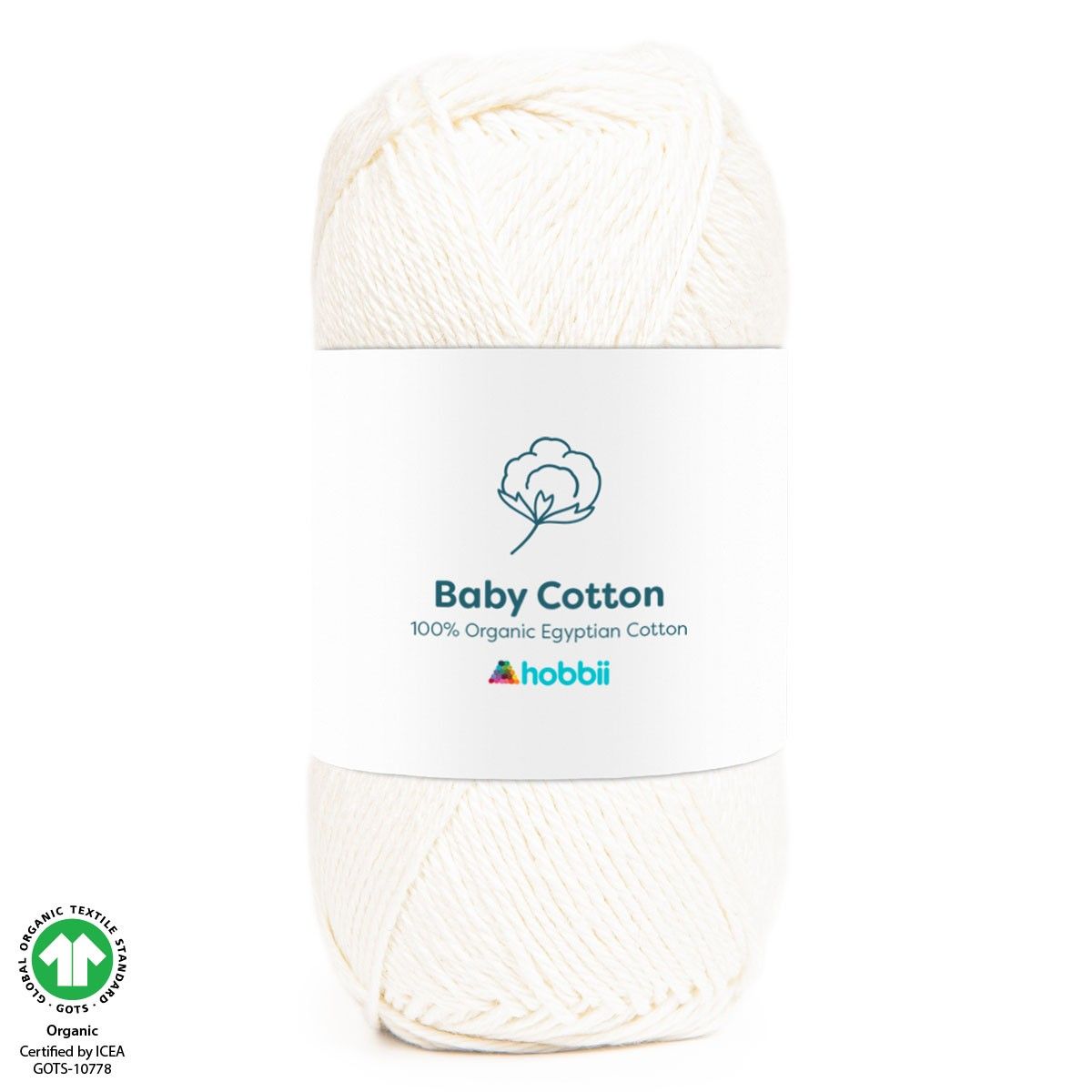 Baby Cotton Organic — White (01)