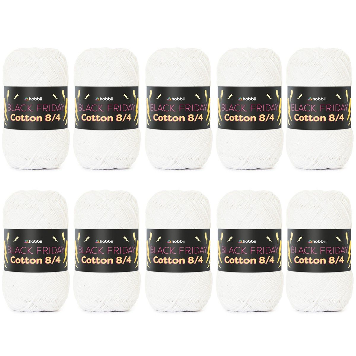 Black Friday Cotton 8/4 Color Pack (Limited Edition) — Coconut (01)