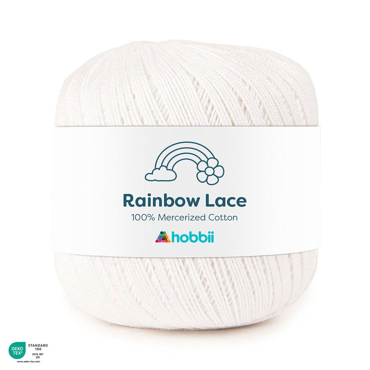 Rainbow Lace — White (001)