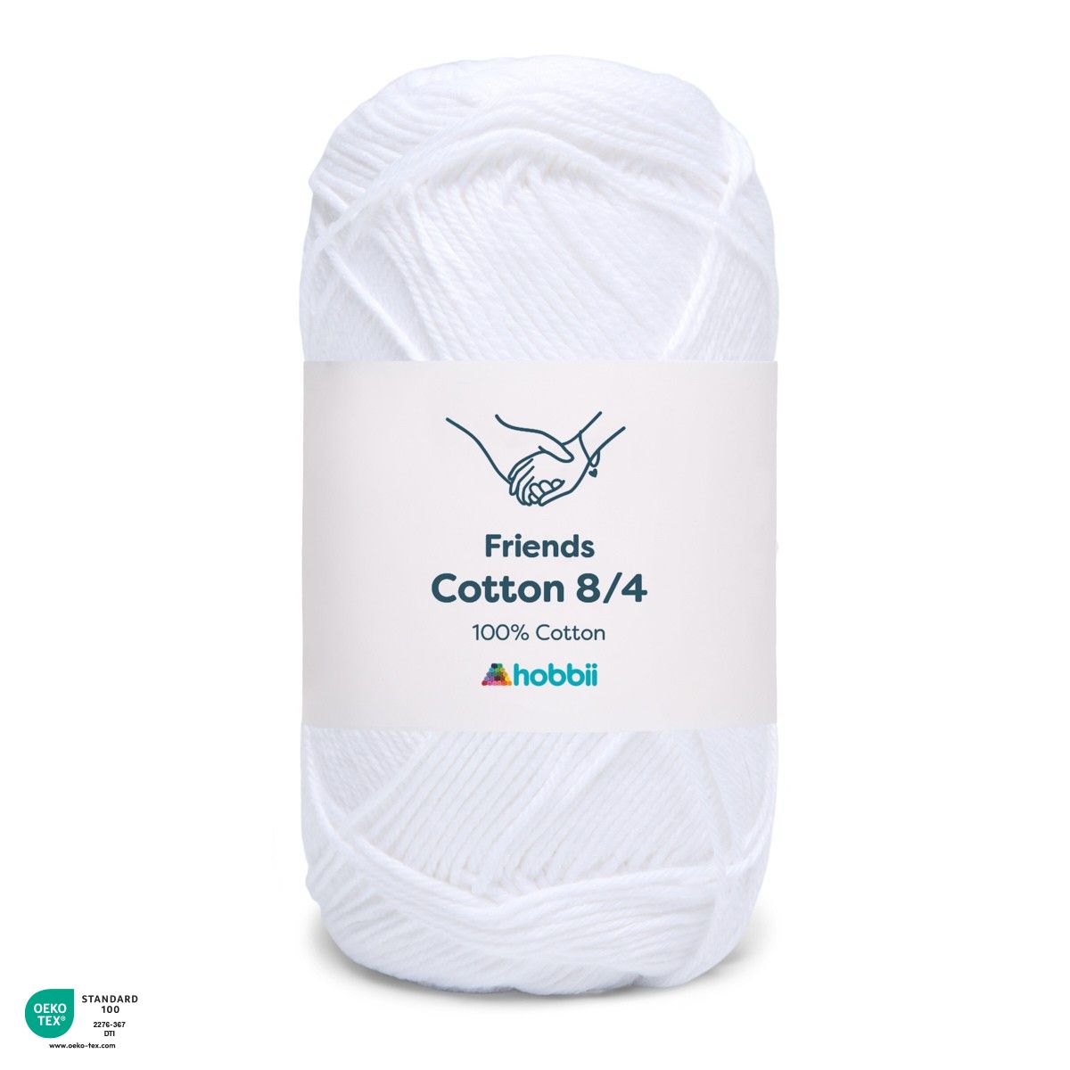 Friends Cotton 8/4 — White (01)