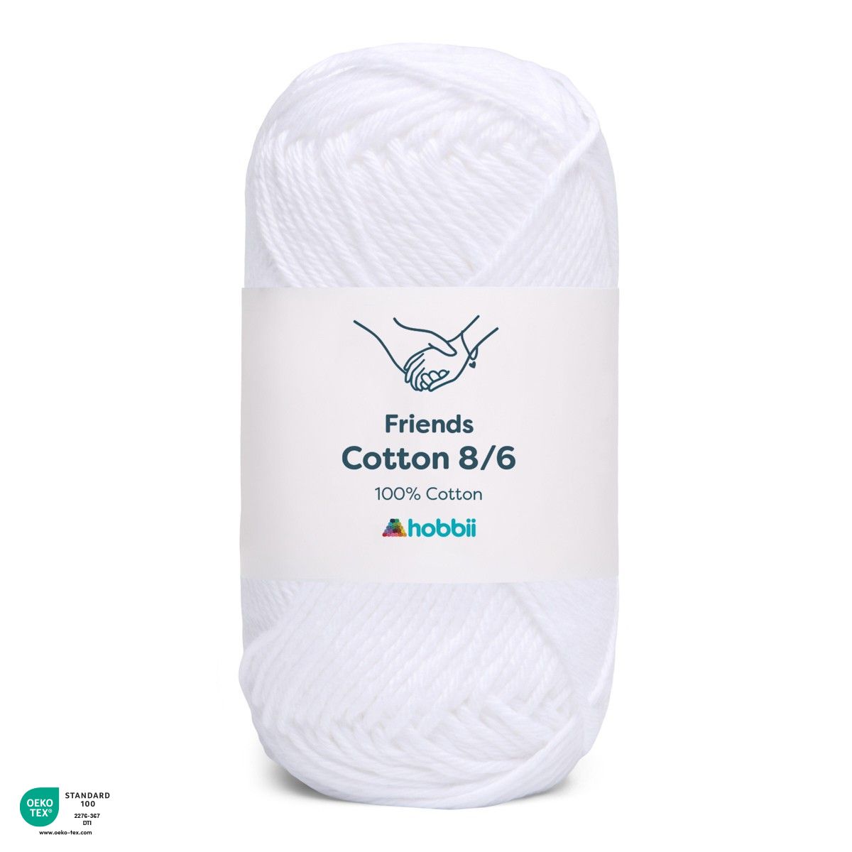 Friends Cotton 8/6 — White (01)