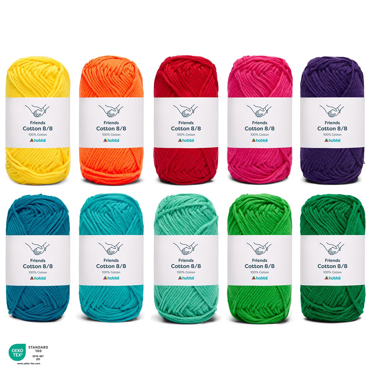 Friends Cotton 8/8 Color Pack
