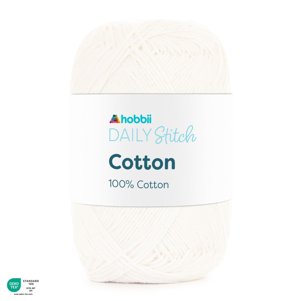 Daily Stitch Cotton — White (01)