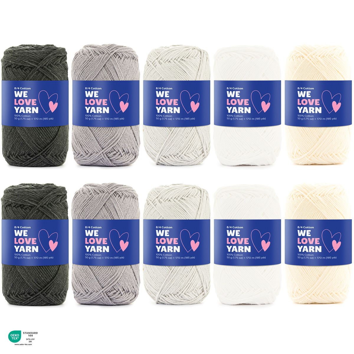 8/4 Cotton Color Pack 02 — Mix Bag 10