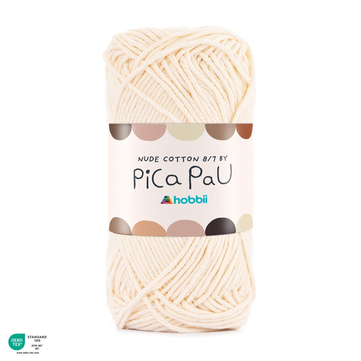 Pica Pau Cotton 8/7 Nude — Coconut Milk (01ST)