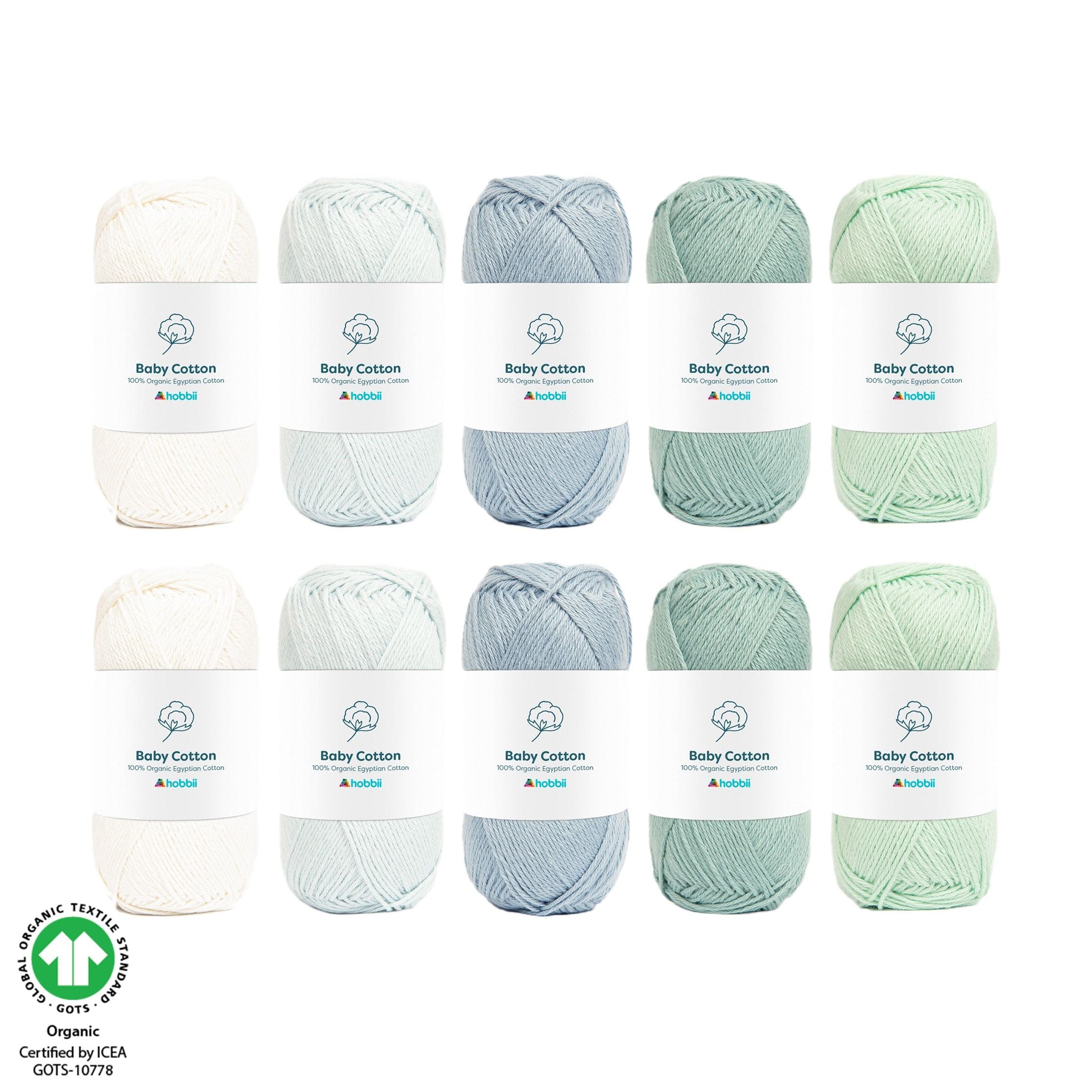 Baby Cotton Organic Color Pack — Color Pack (01)