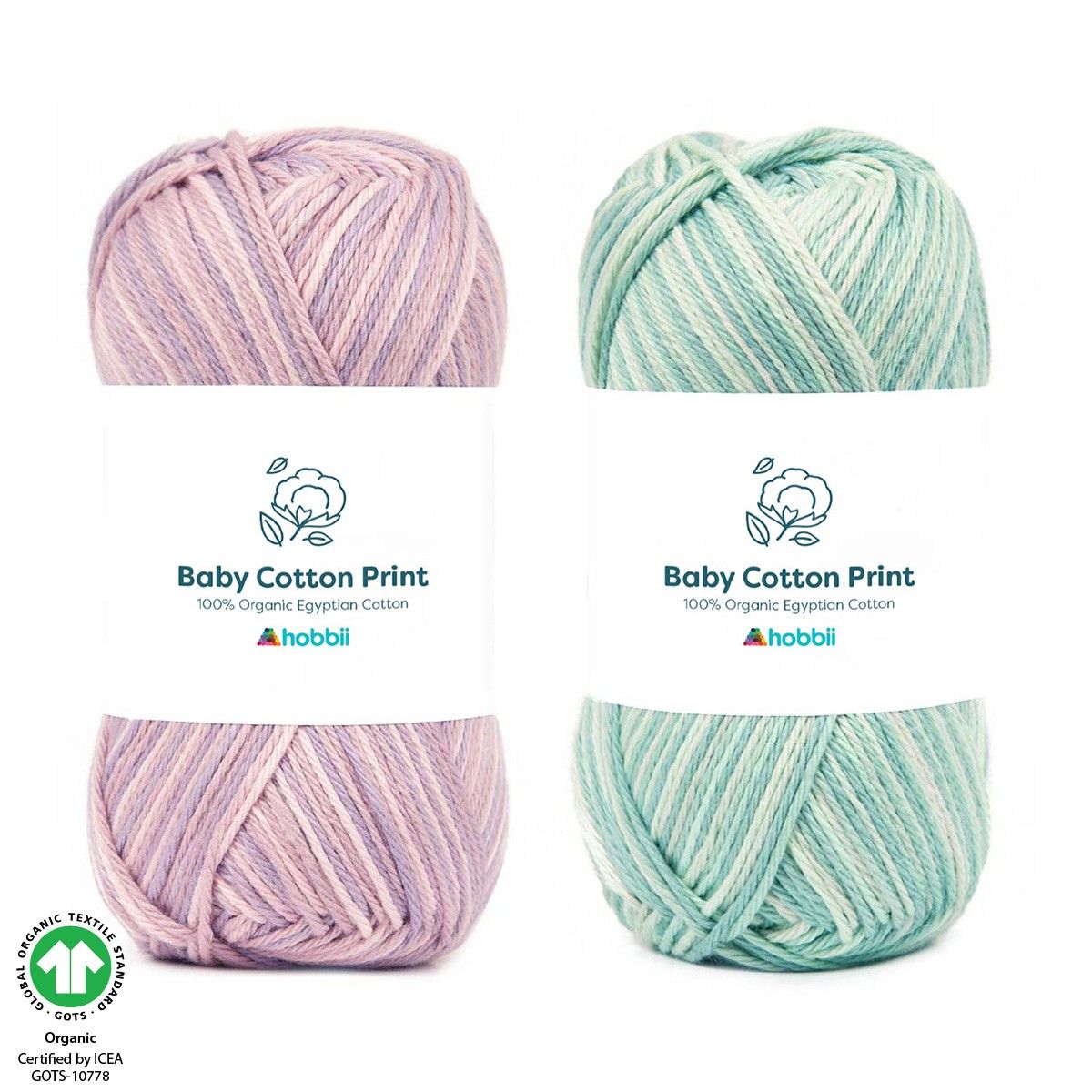 Baby Cotton Organic Print