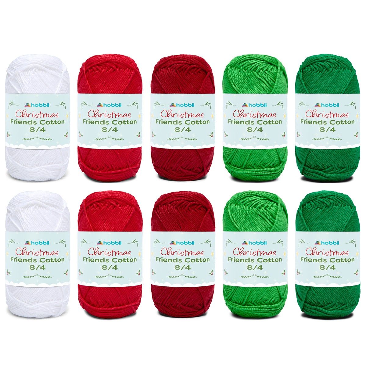 Friends Cotton 8/4 Christmas Color Pack (Limited Edition) — Color (01)
