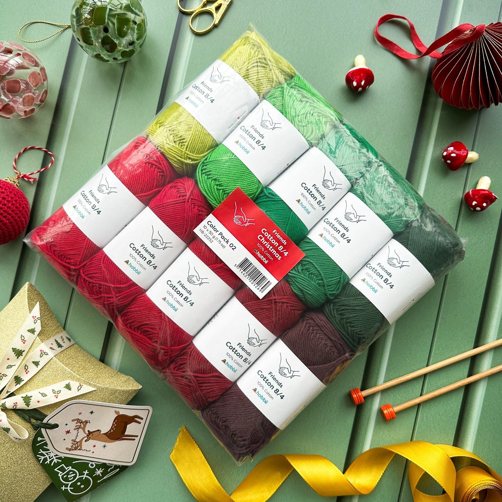 Friends Cotton 8/4 Christmas Color Pack (Limited Edition) photograph 2