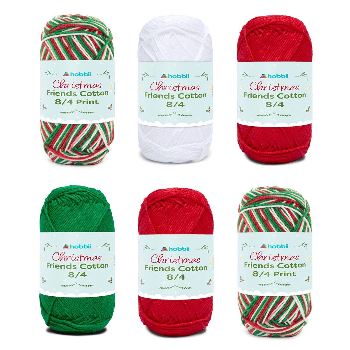 Friends Cotton 8/4 Print Christmas Color Pack (Limited Edition) photograph 3