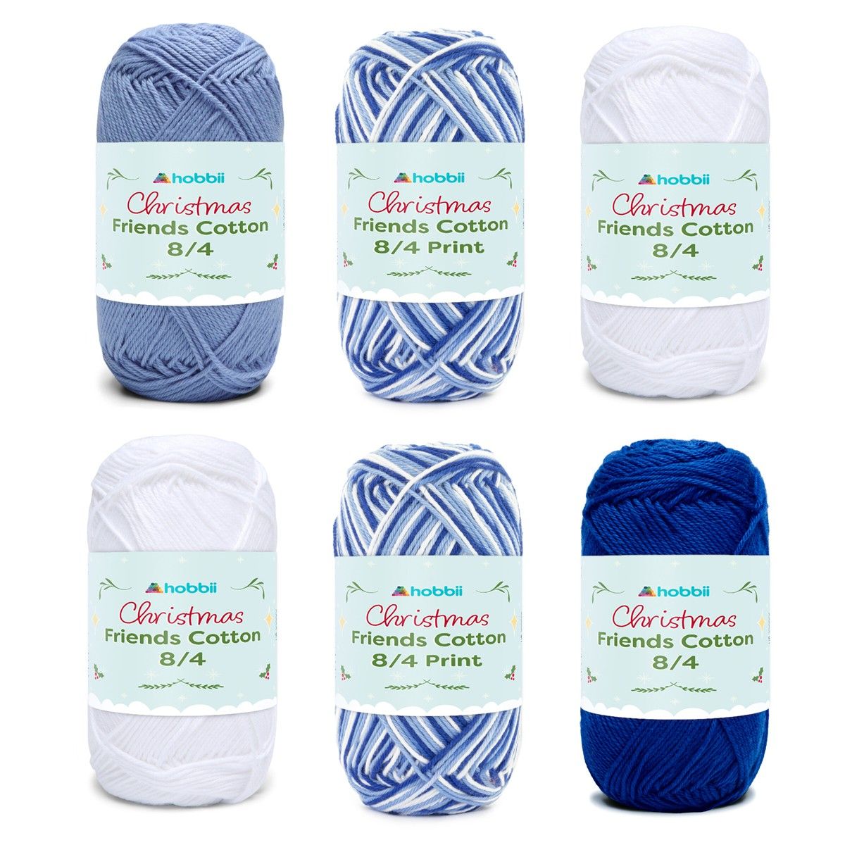 Friends Cotton 8/4 Print Christmas Color Pack (Limited Edition) photograph 5