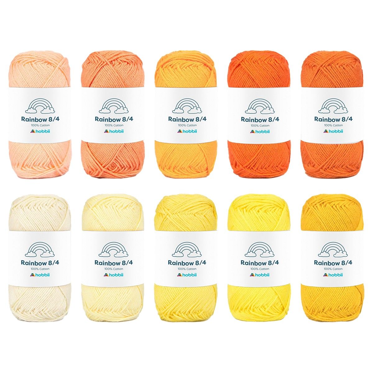 Rainbow Cotton 8/4 Color Pack photograph 4