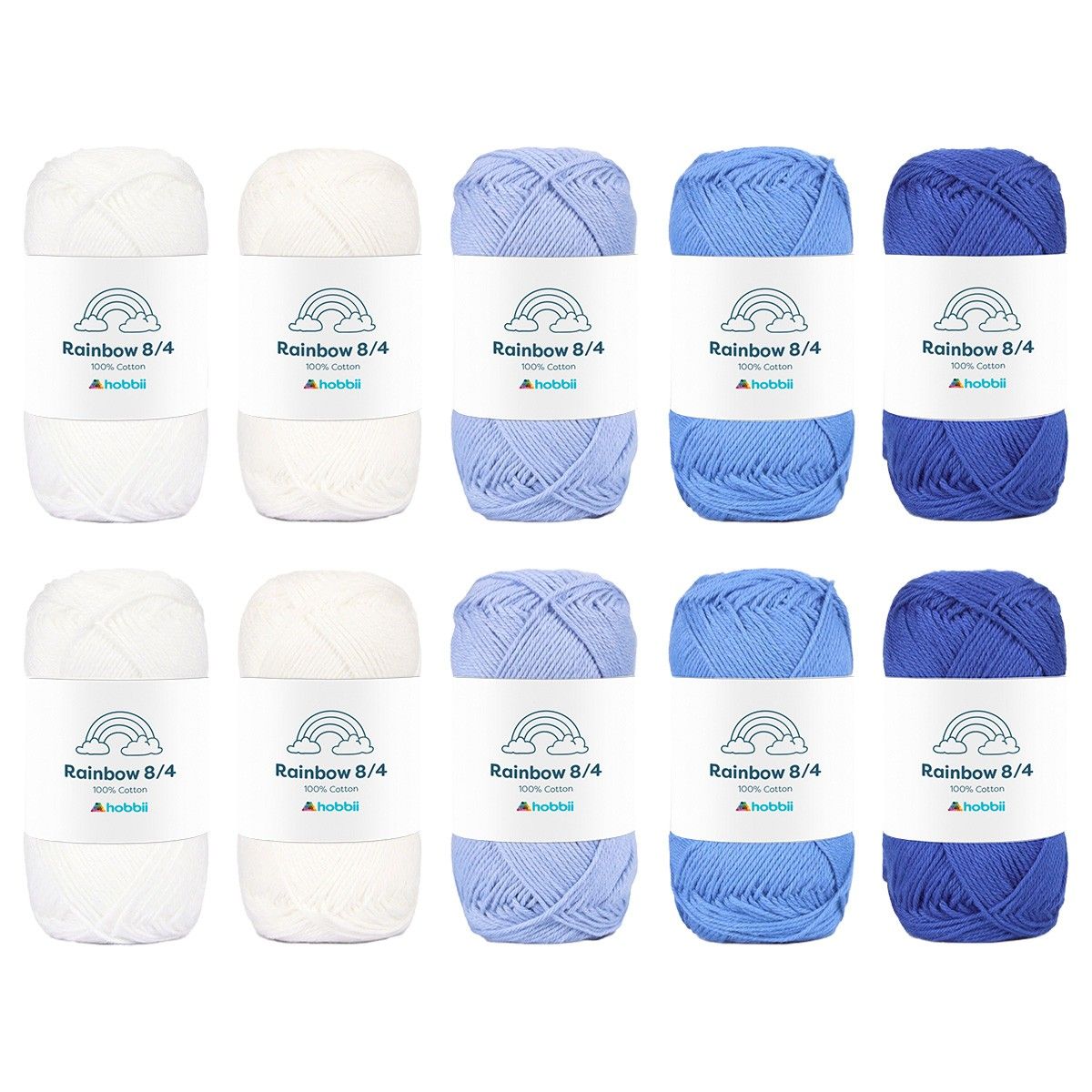 Rainbow Cotton 8/4 Color Pack photograph 5