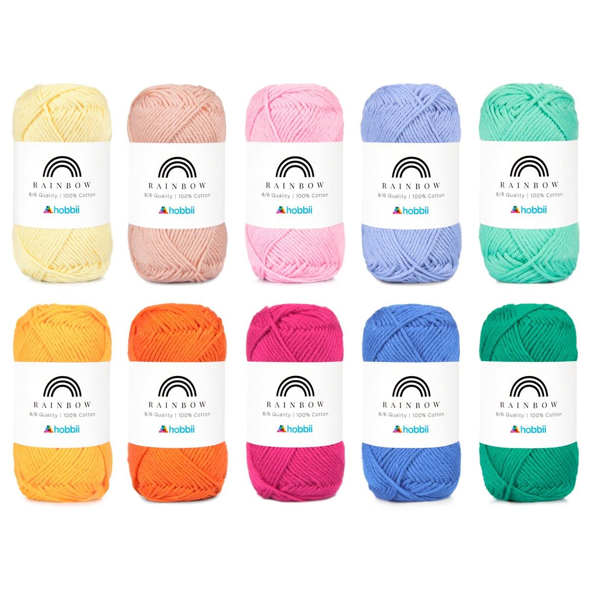 Rainbow Cotton 8/6 Color Pack photograph 6