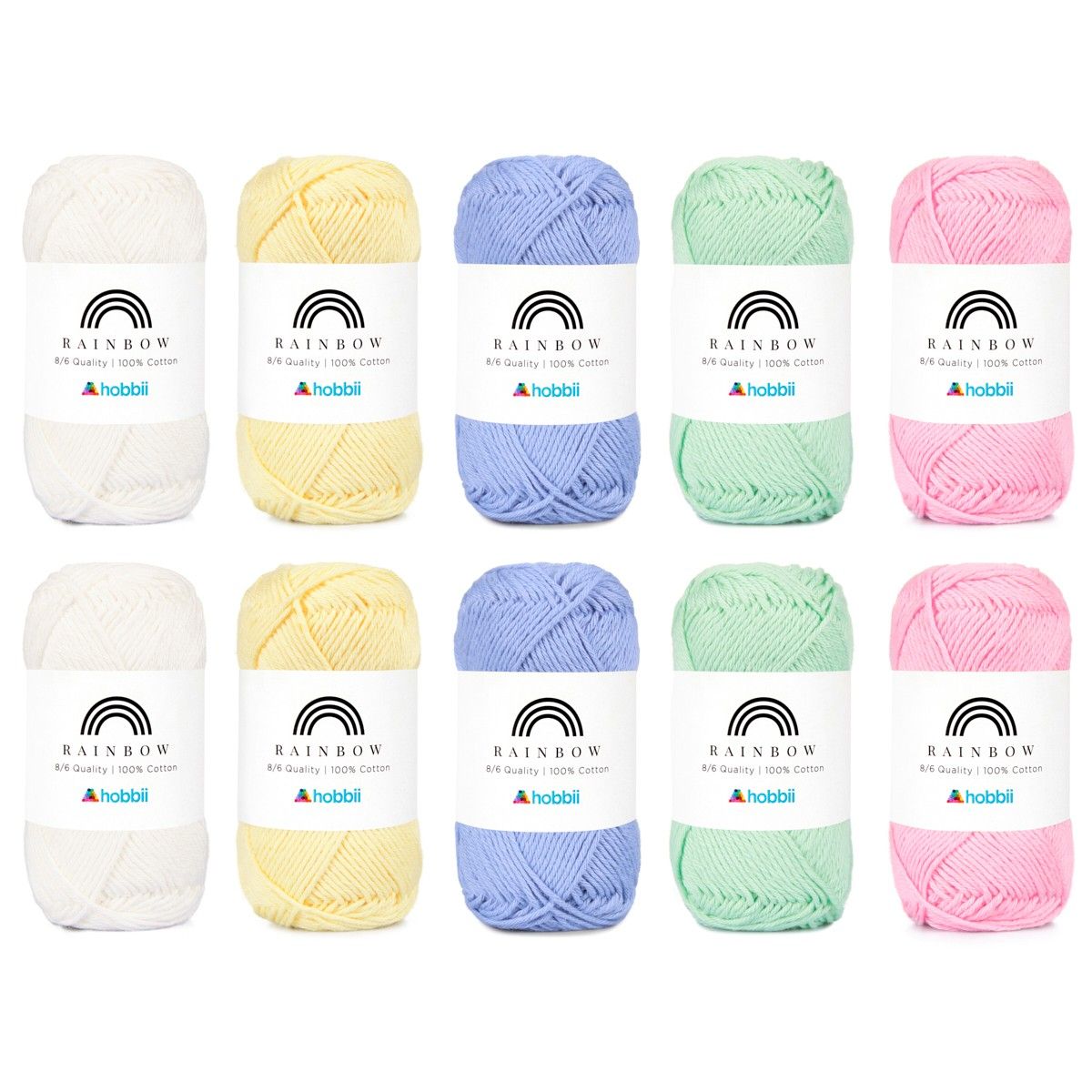 Rainbow Cotton 8/6 Color Pack — Color Pack (04)