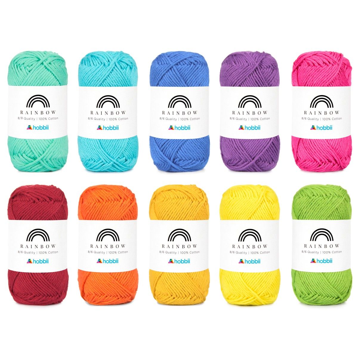 Rainbow Cotton 8/6 Color Pack photograph 5