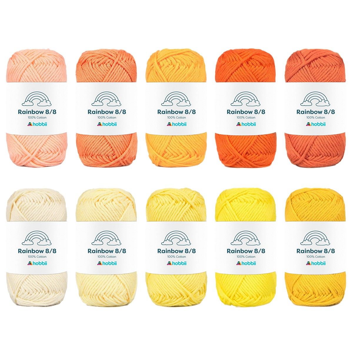 Rainbow Cotton 8/8 Color Pack photograph 6