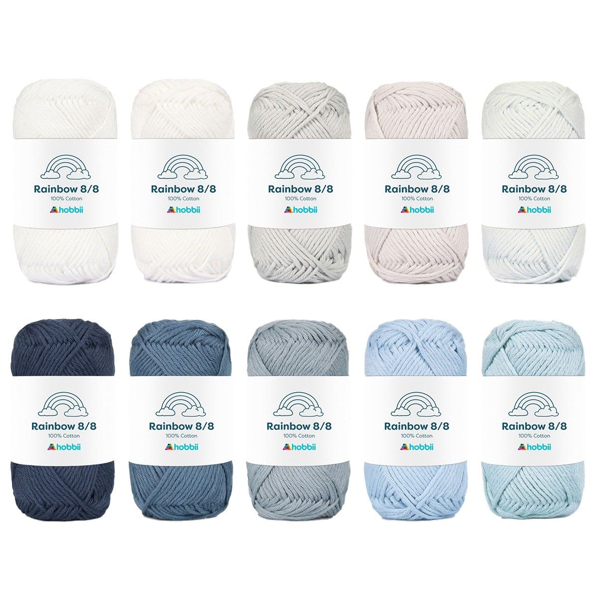 Rainbow Cotton 8/8 Color Pack photograph 7
