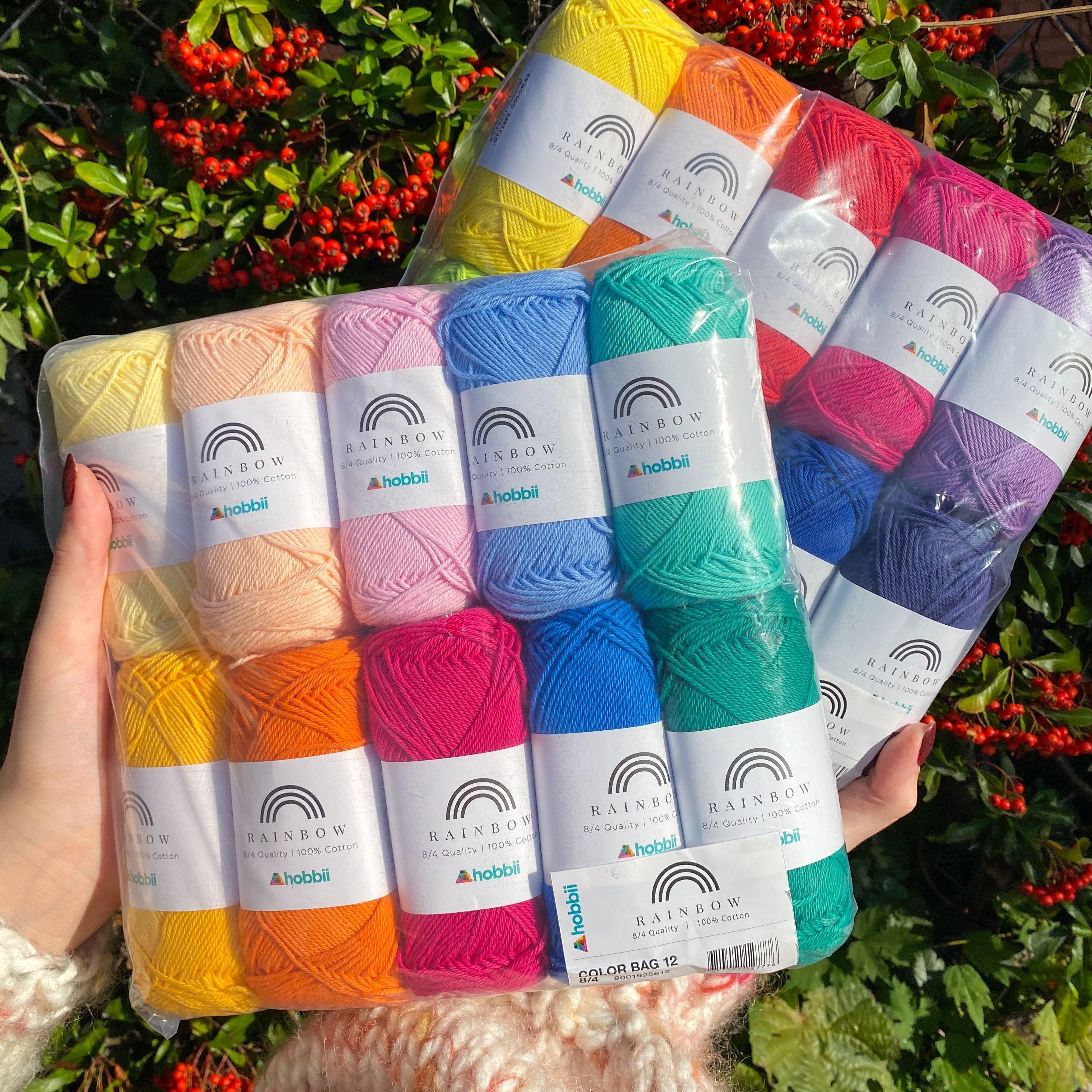 Rainbow Cotton 8/4 Color Pack photograph 2
