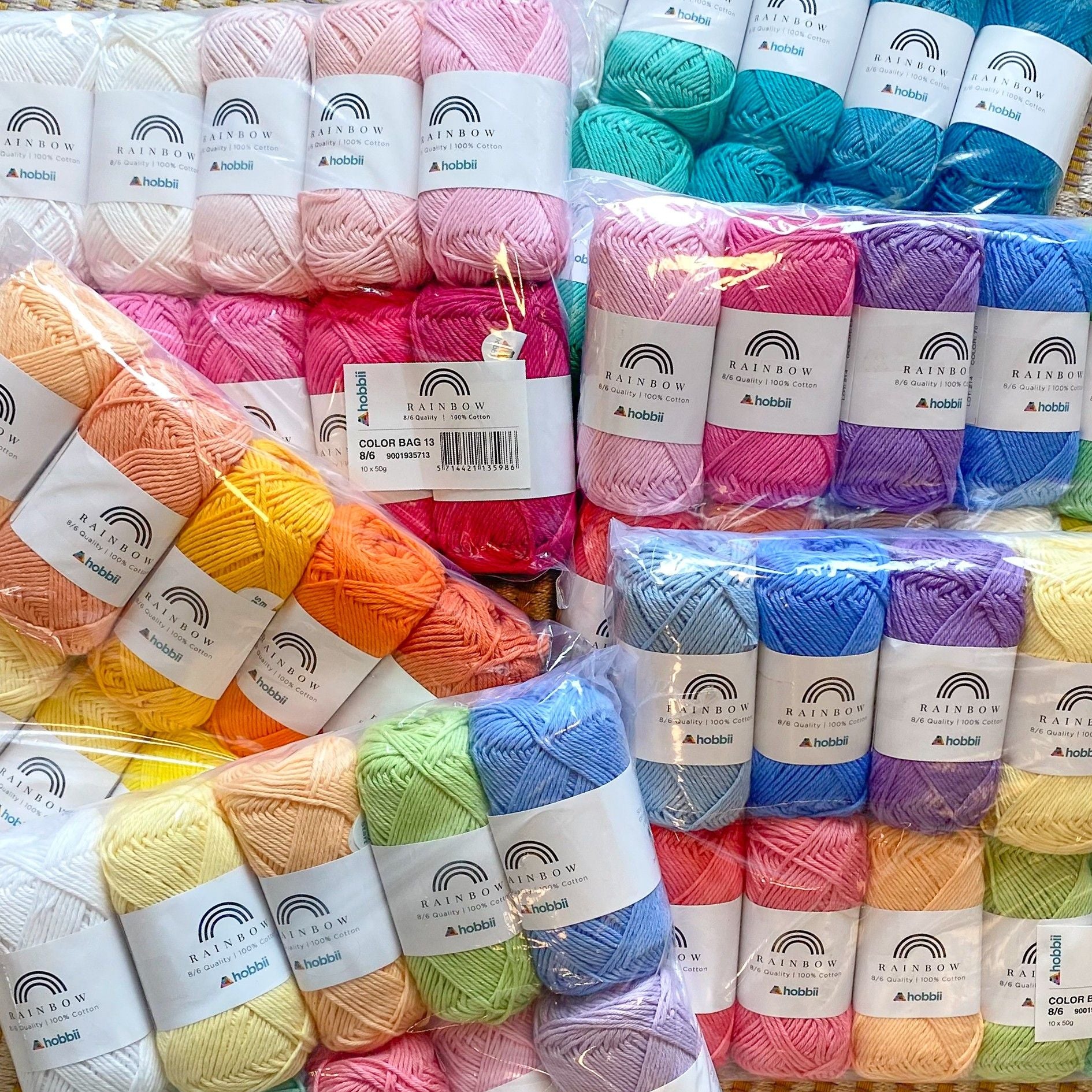 Rainbow Cotton 8/6 Color Pack photograph 2