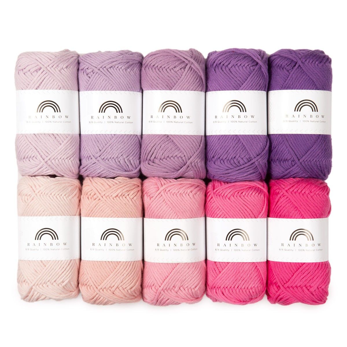 Rainbow Cotton 8/8 Color Pack — Color Pack (08)
